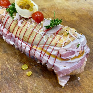 Rôti De Pintade Aux Raisins