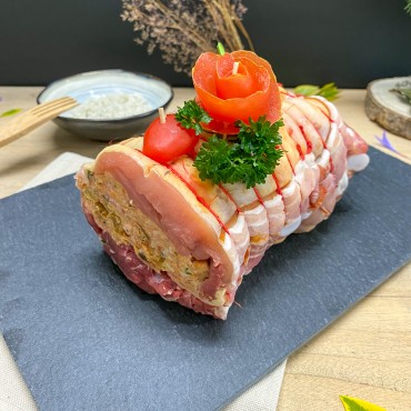 Rôti De Pintade Tomate Confite