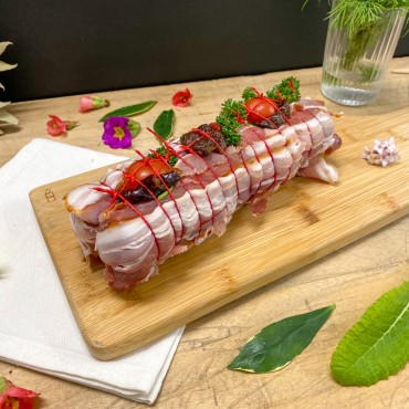 Rôti Mignon Porc Aux Fruits Secs